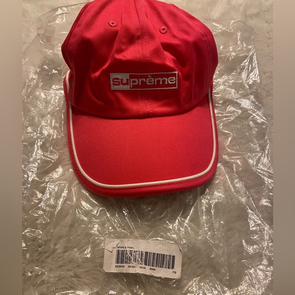 New! Supreme Pipin 6-panel pink hat unisex - Picture 3 of 7
